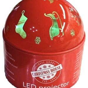 Christmas House Red LED Projector
